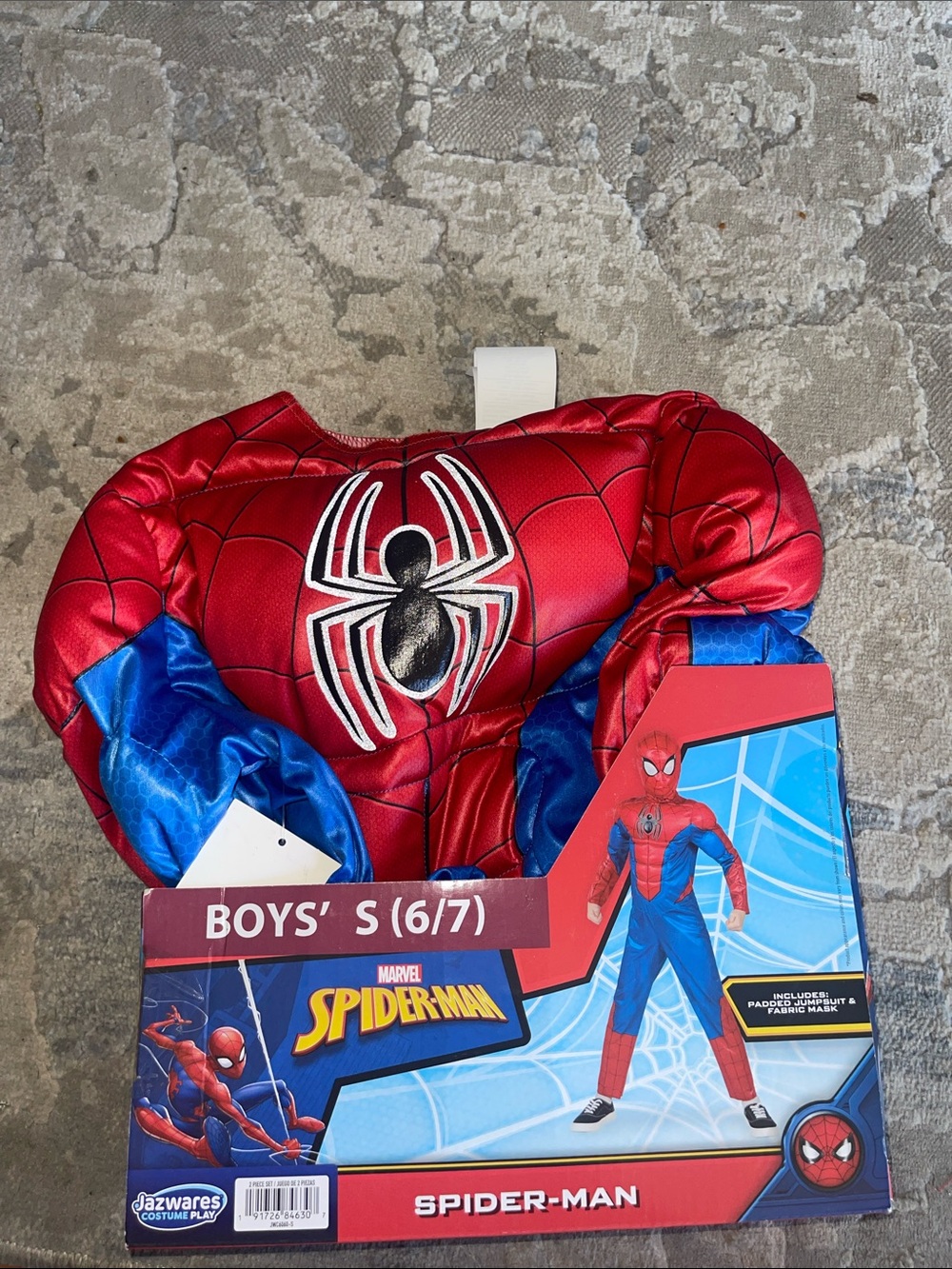 Marvel Spider-Man Padded Red and Blue Boys' Costume
